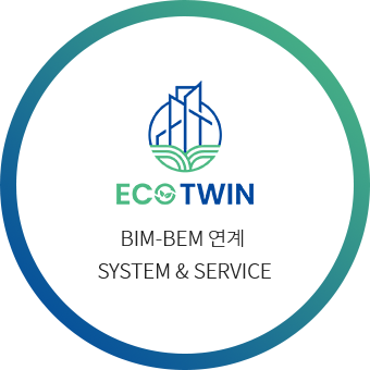 ECOTWIN BIM-BEM 연계 SYSTEM & SERVICE